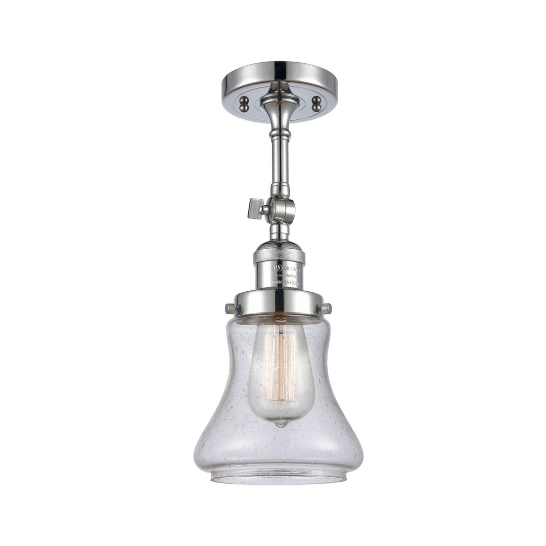 Innovations Franklin Restoration 203-PC-G194-LED Wall Sconce Light - Polished Chrome