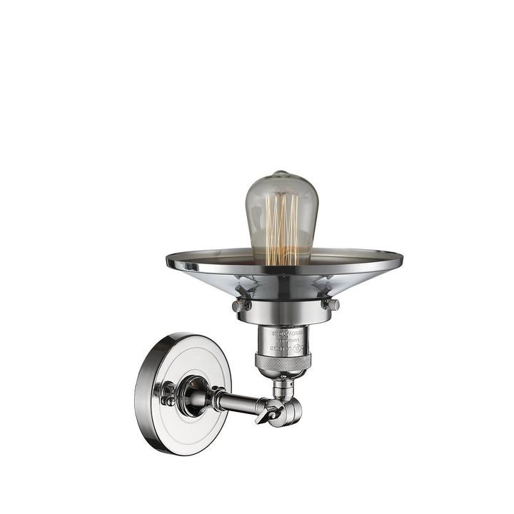 Innovations Franklin Restoration 203-PC-M7-LED Wall Sconce Light - Polished Chrome