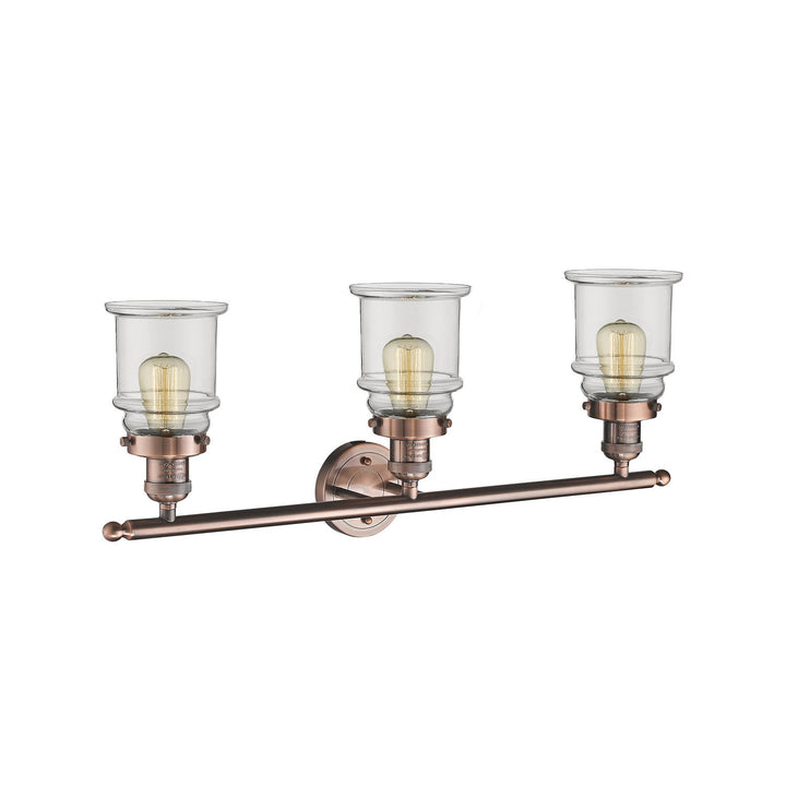 Innovations Franklin Restoration 205-AC-G182-LED Bath Vanity Light 30 in. wide - Antique Copper