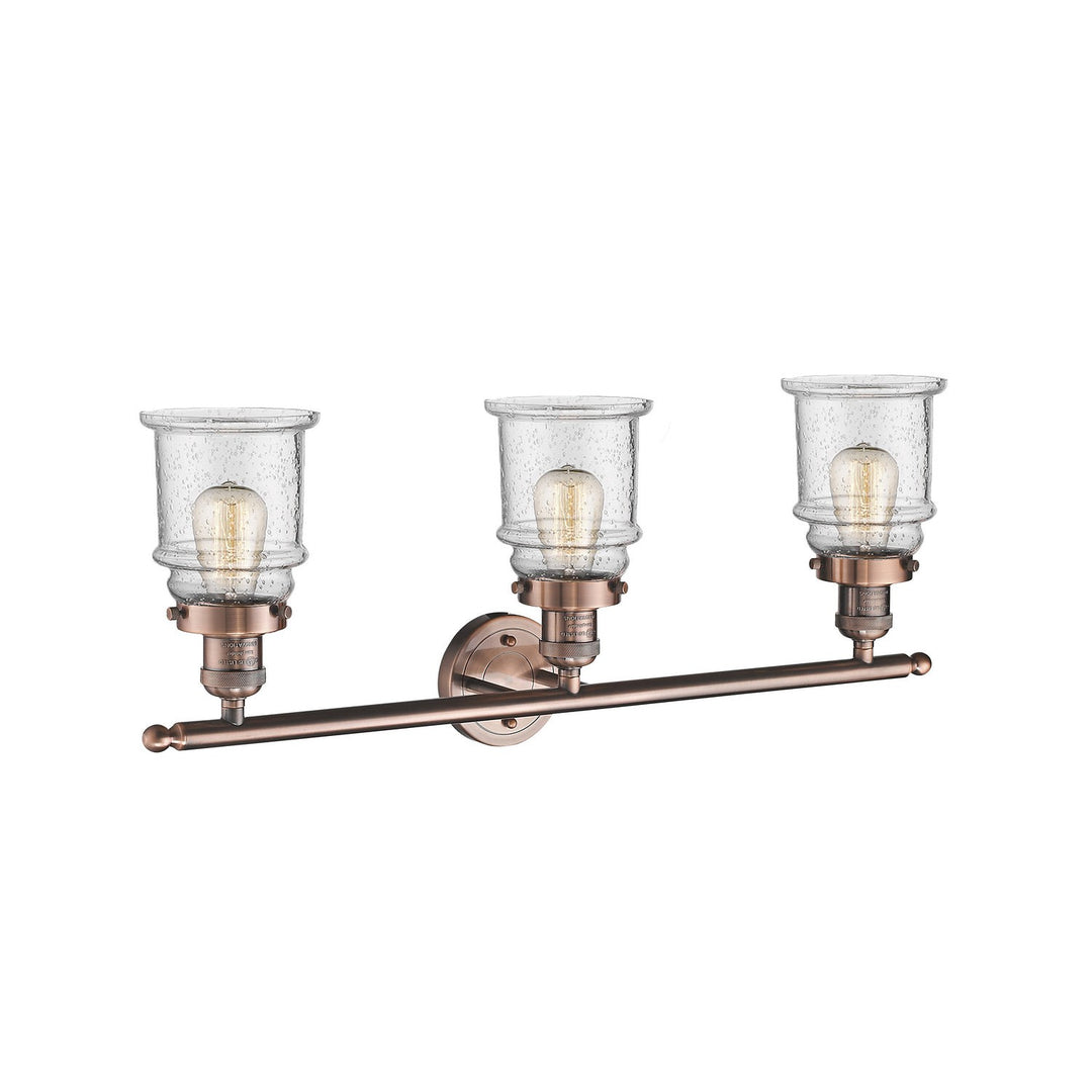 Innovations Franklin Restoration 205-AC-G184-LED Bath Vanity Light 30 in. wide - Antique Copper