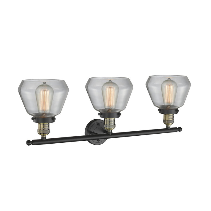 Innovations Franklin Restoration 205-BAB-G172-LED Bath Vanity Light 30 in. wide - Black Antique Brass