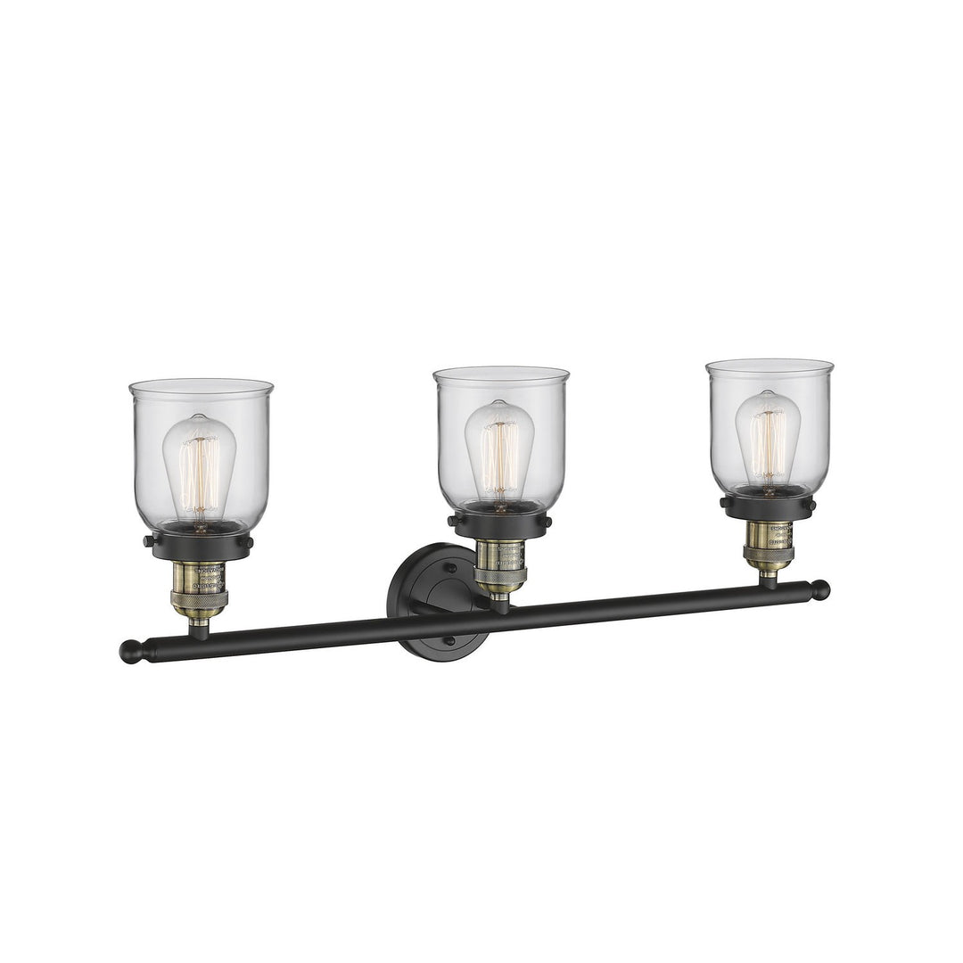 Innovations Franklin Restoration 205-BAB-G52 Bath Vanity Light 30 in. wide - Black Antique Brass