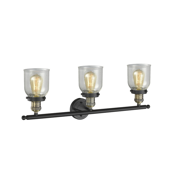 Innovations Franklin Restoration 205-BAB-G54 Bath Vanity Light 30 in. wide - Black Antique Brass