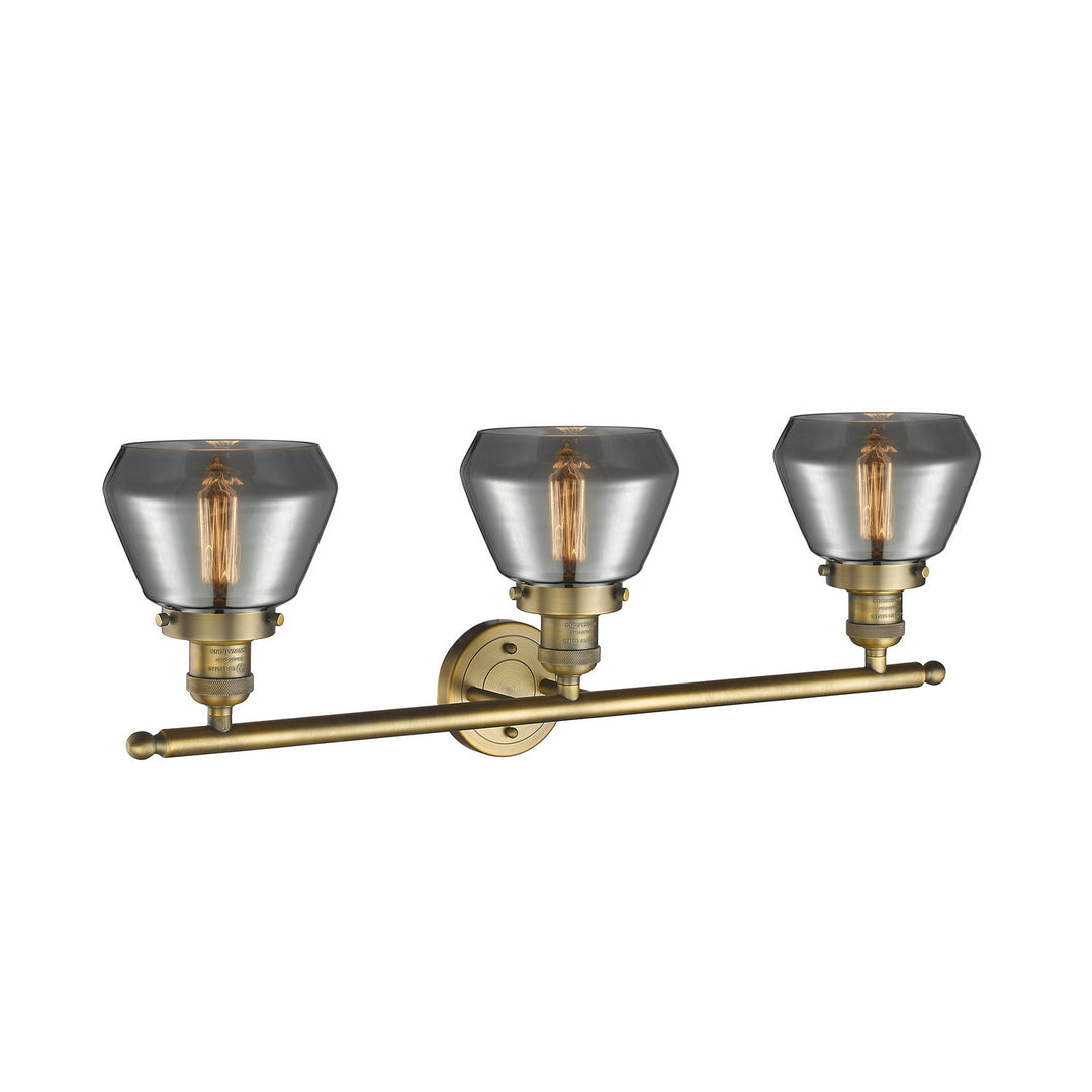 Innovations Franklin Restoration 205-BB-G173-LED Bath Vanity Light 30 in. wide - Brushed Brass