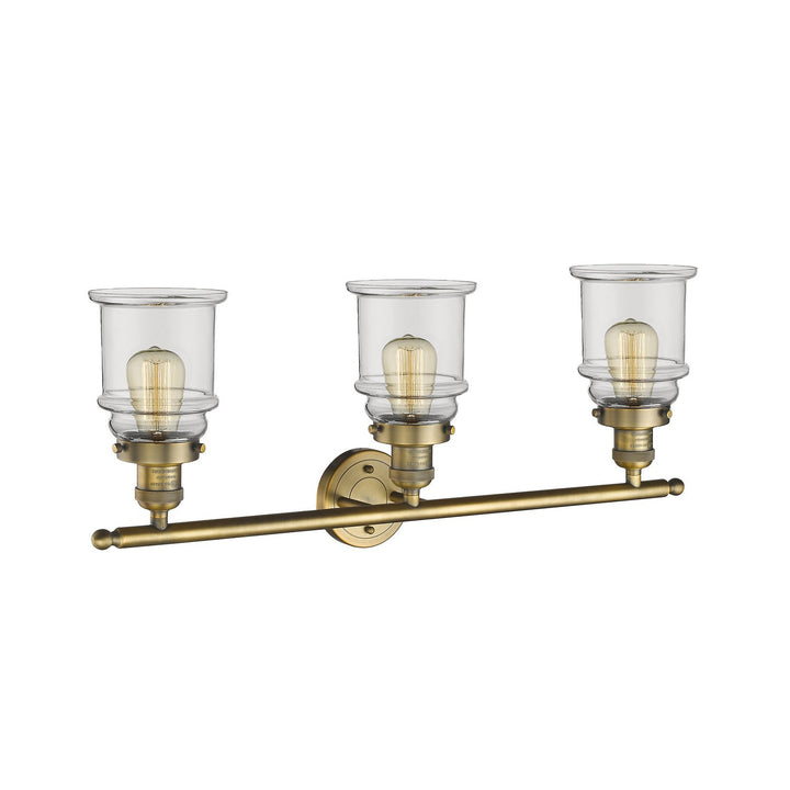 Innovations Franklin Restoration 205-BB-G182-LED Bath Vanity Light 30 in. wide - Brushed Brass