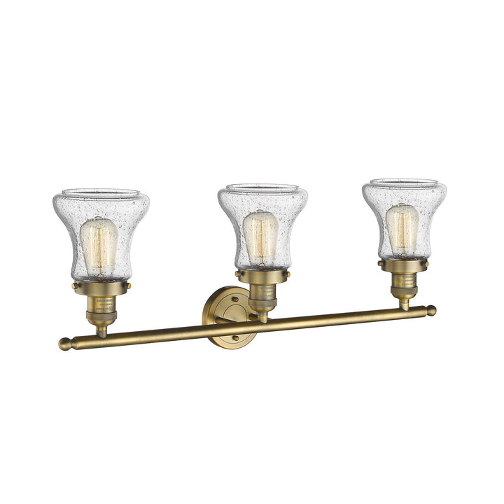 Innovations Franklin Restoration 205-BB-G194-LED Bath Vanity Light 30 in. wide - Brushed Brass
