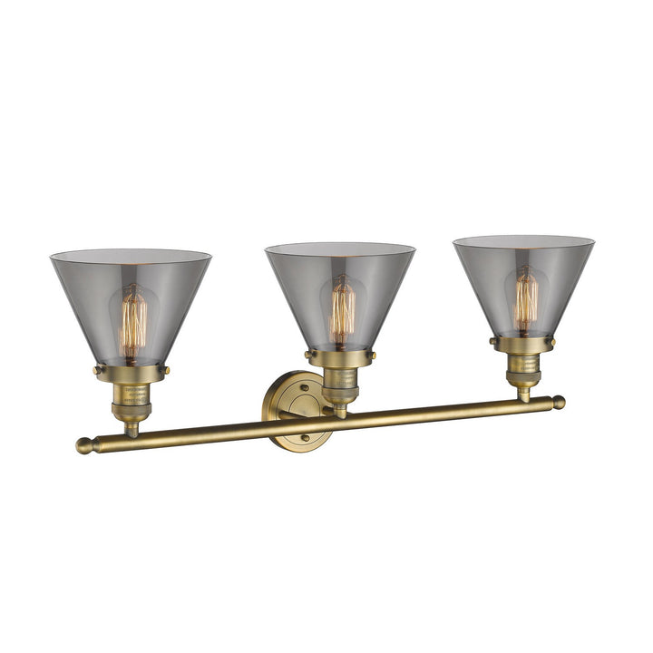 Innovations Franklin Restoration 205-BB-G43-LED Bath Vanity Light 32 in. wide - Brushed Brass