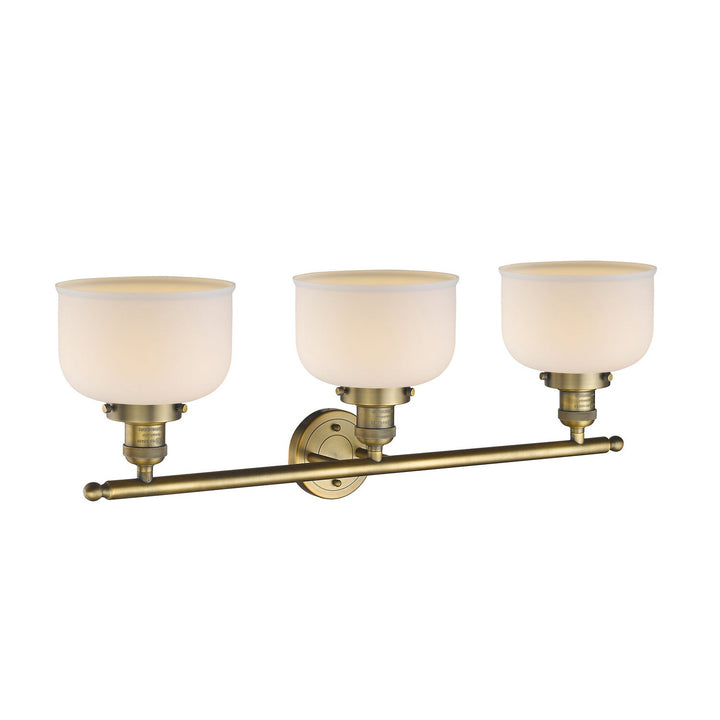 Innovations Franklin Restoration 205-BB-G71-LED Bath Vanity Light 32 in. wide - Brushed Brass