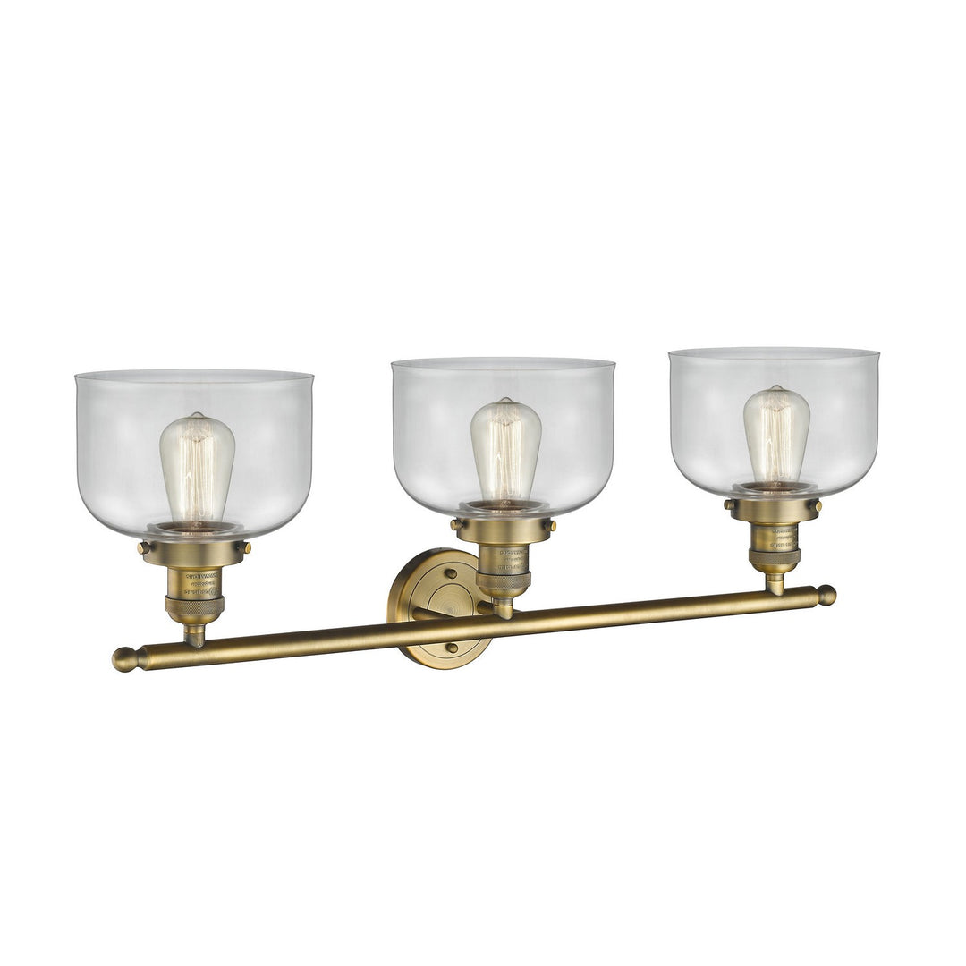 Innovations Franklin Restoration 205-BB-G72-LED Bath Vanity Light 32 in. wide - Brushed Brass