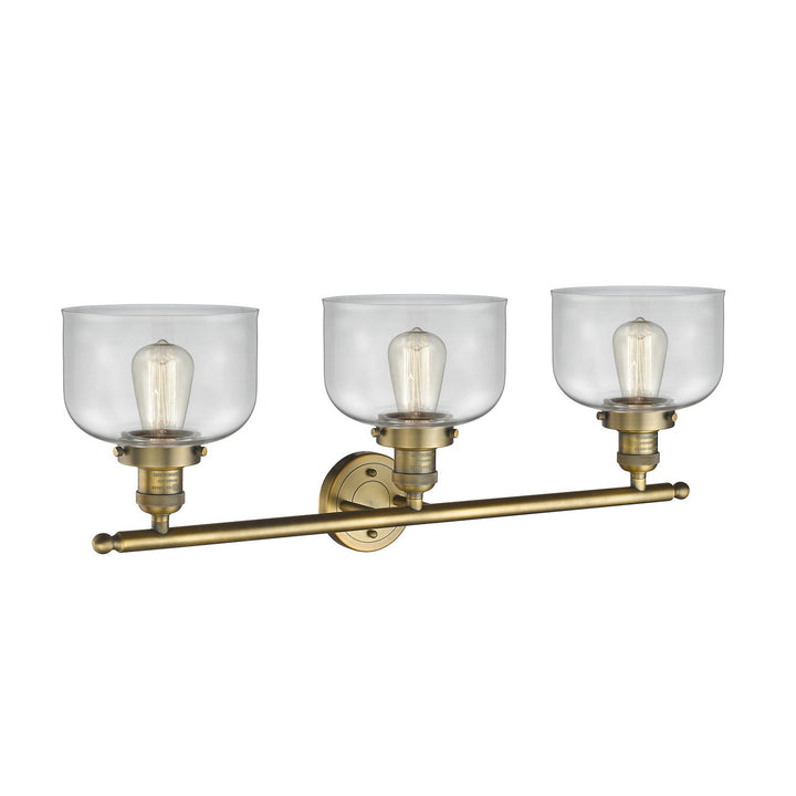Innovations Franklin Restoration 205-BB-G72-LED Bath Vanity Light 32 in. wide - Brushed Brass
