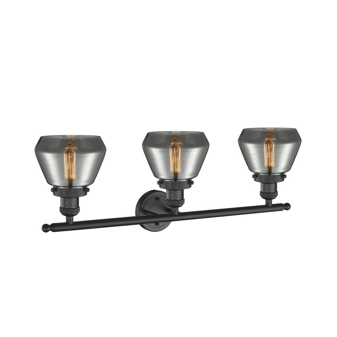 Innovations Franklin Restoration 205-BK-G173 Bath Vanity Light 30 in. wide - Matte Black