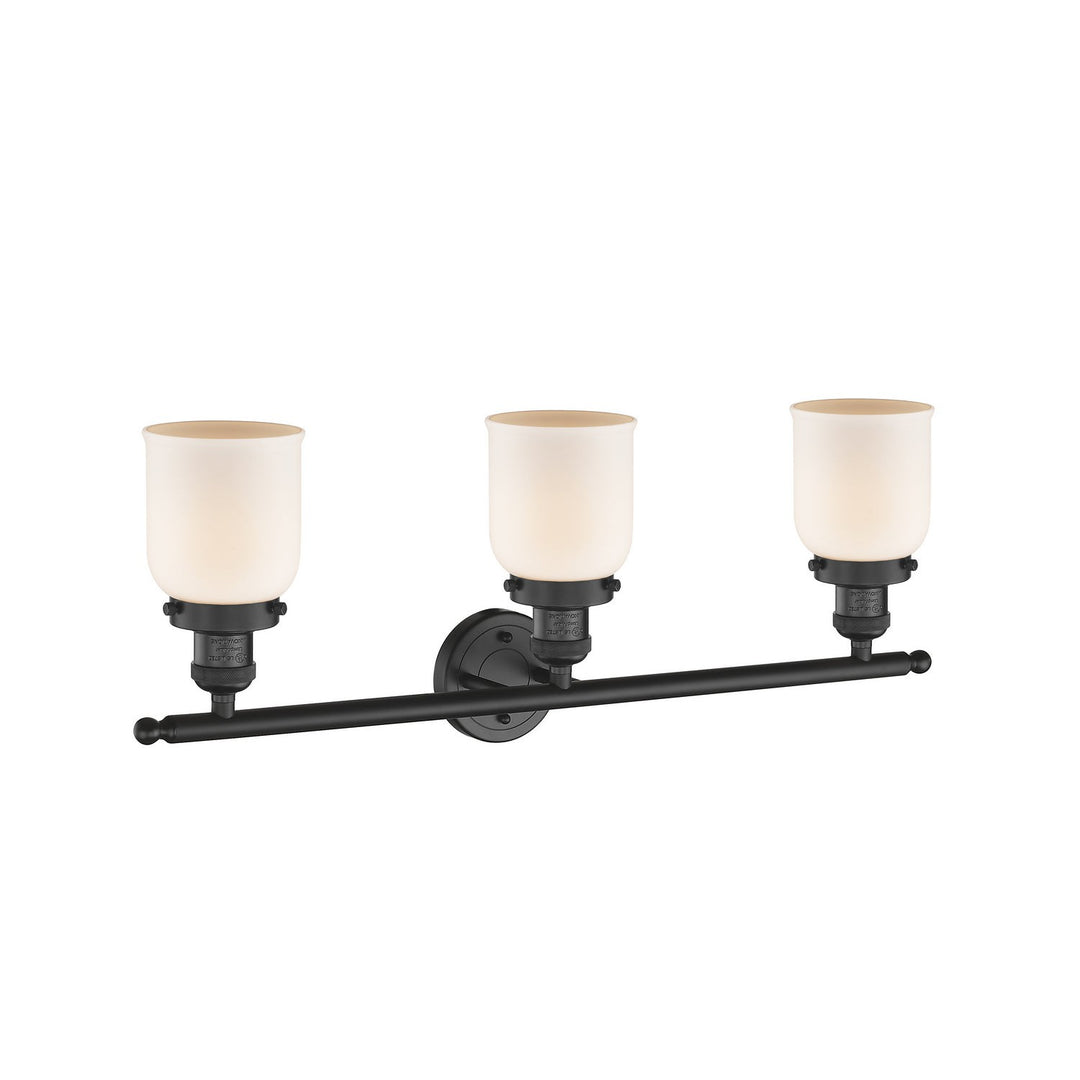 Innovations Franklin Restoration 205-BK-G51 Bath Vanity Light 30 in. wide - Matte Black