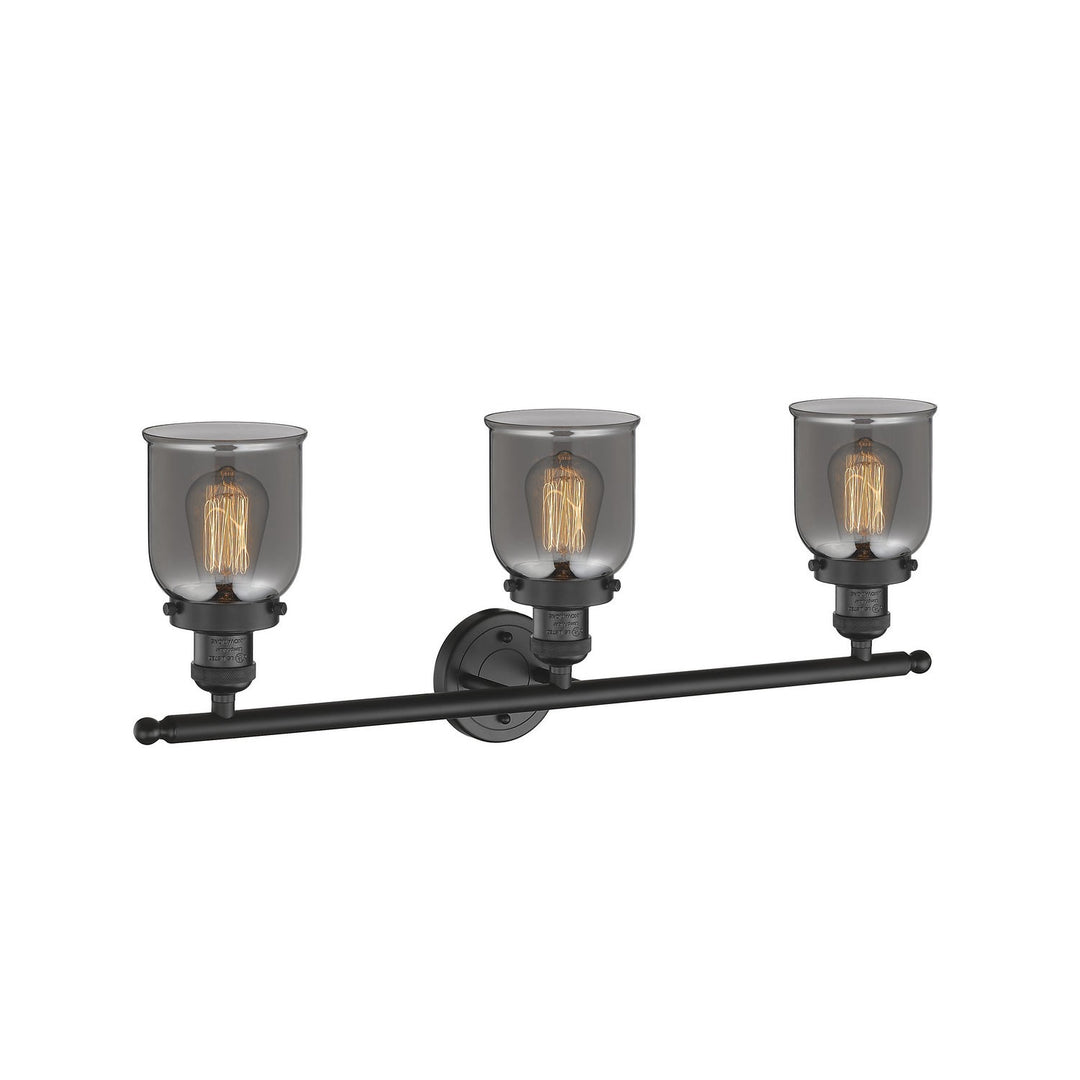 Innovations Franklin Restoration 205-BK-G53 Bath Vanity Light 30 in. wide - Matte Black