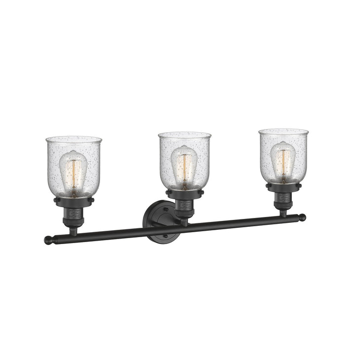 Innovations Franklin Restoration 205-BK-G54-LED Bath Vanity Light 30 in. wide - Matte Black