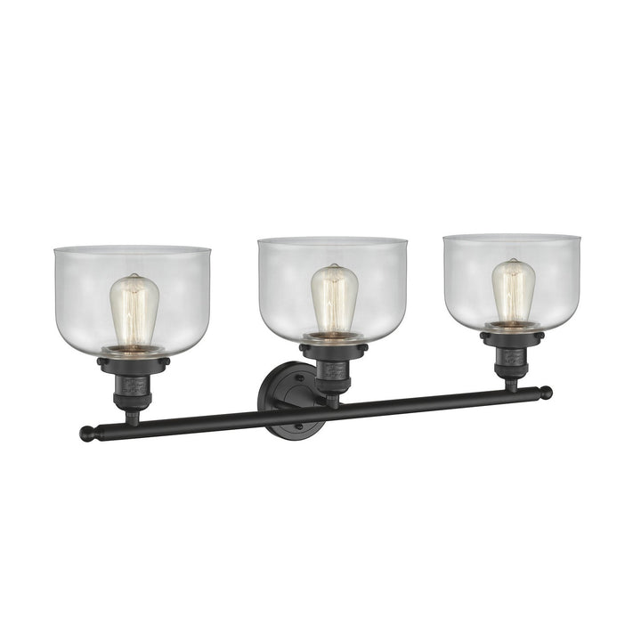 Innovations Franklin Restoration 205-BK-G72-LED Bath Vanity Light 32 in. wide - Matte Black