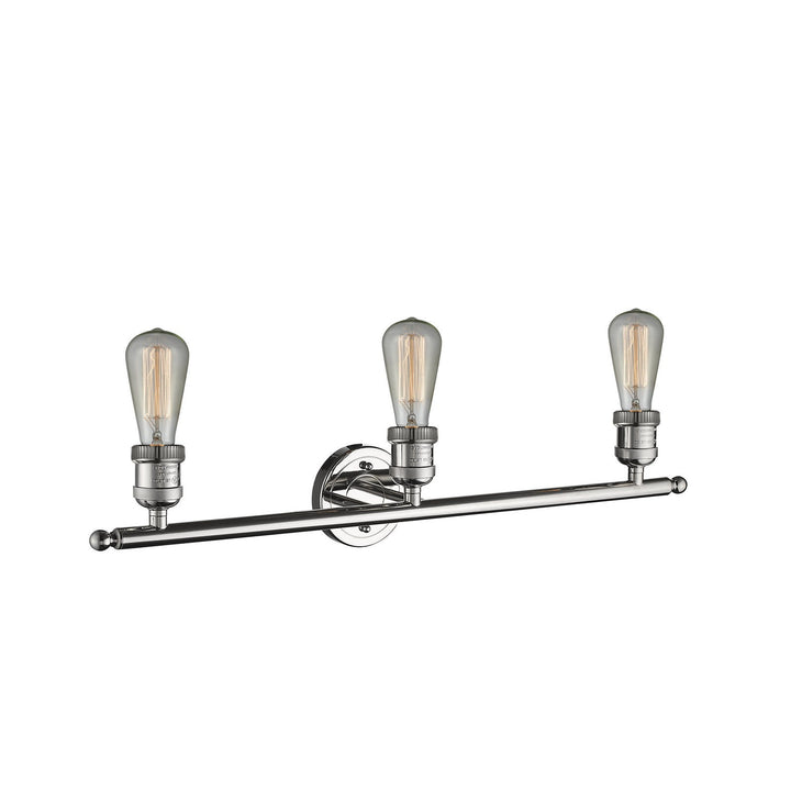 Innovations Franklin Restoration 205NH-PN-LED Bath Vanity Light 30 in. wide - Polished Nickel