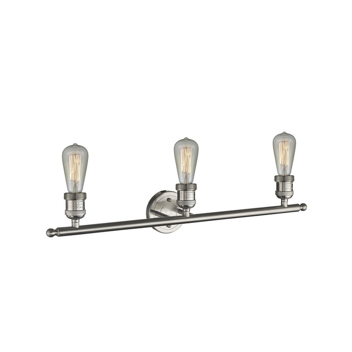 Innovations Franklin Restoration 205NH-SN Bath Vanity Light 30 in. wide - Brushed Satin Nickel