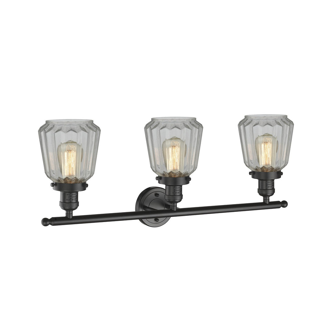 Innovations Franklin Restoration 205-OB-G142-LED Bath Vanity Light 30 in. wide - Oil Rubbed Bronze