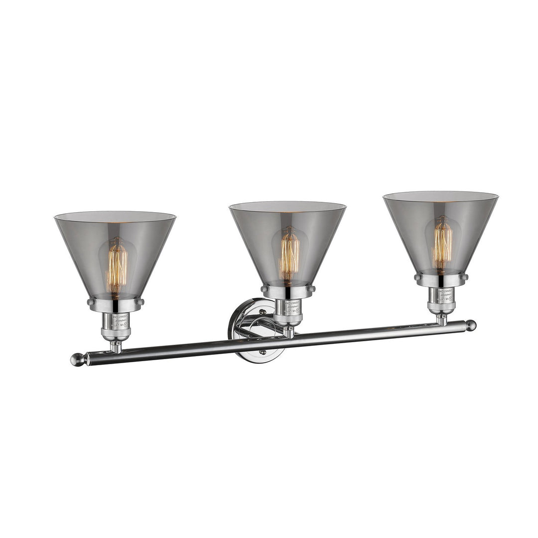 Innovations Franklin Restoration 205-PC-G43-LED Bath Vanity Light 32 in. wide - Polished Chrome