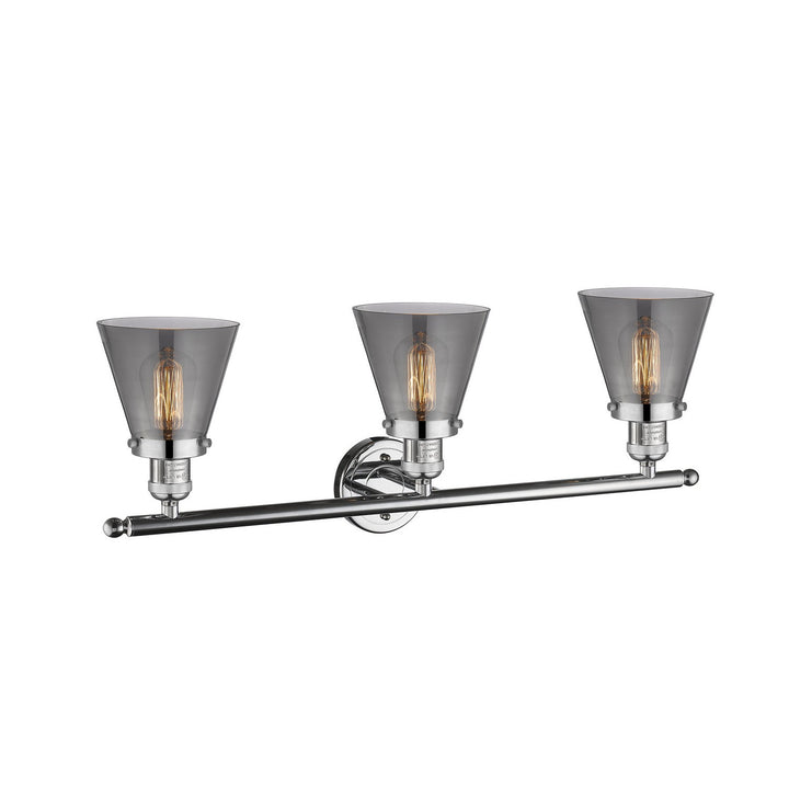 Innovations Franklin Restoration 205-PC-G63-LED Bath Vanity Light 30 in. wide - Polished Chrome