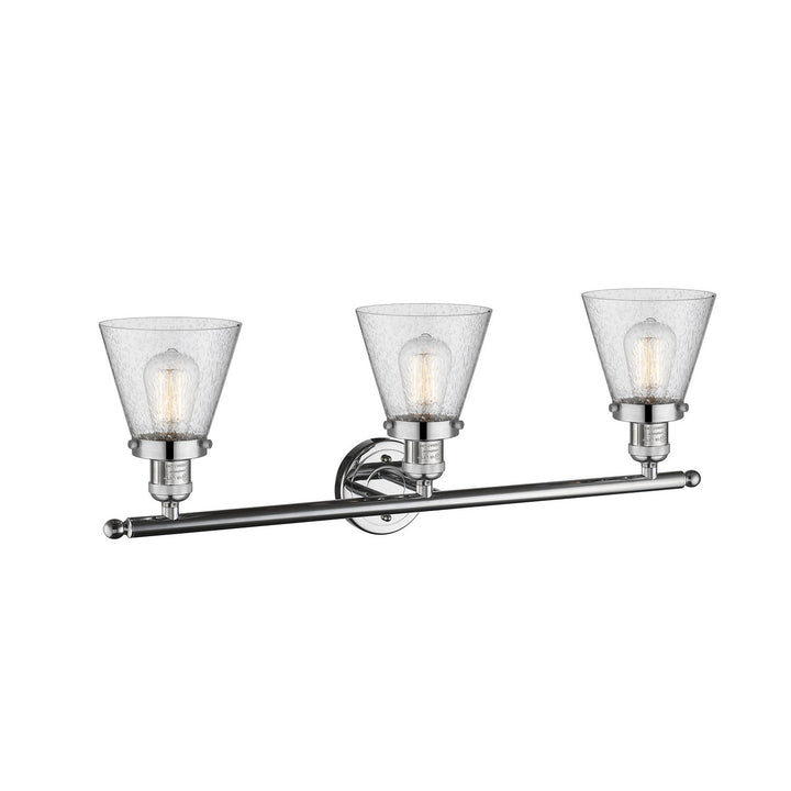 Innovations Franklin Restoration 205-PC-G64-LED Bath Vanity Light 30 in. wide - Polished Chrome