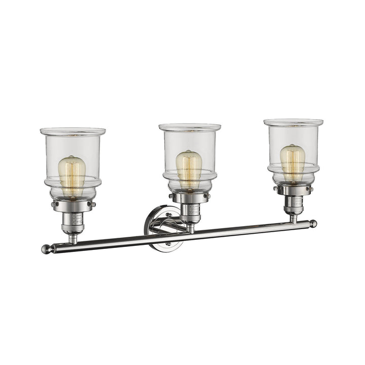 Innovations Franklin Restoration 205-PN-G182-LED Bath Vanity Light 30 in. wide - Polished Nickel