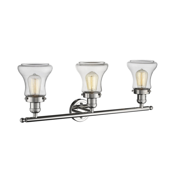 Innovations Franklin Restoration 205-PN-G192-LED Bath Vanity Light 30 in. wide - Polished Nickel