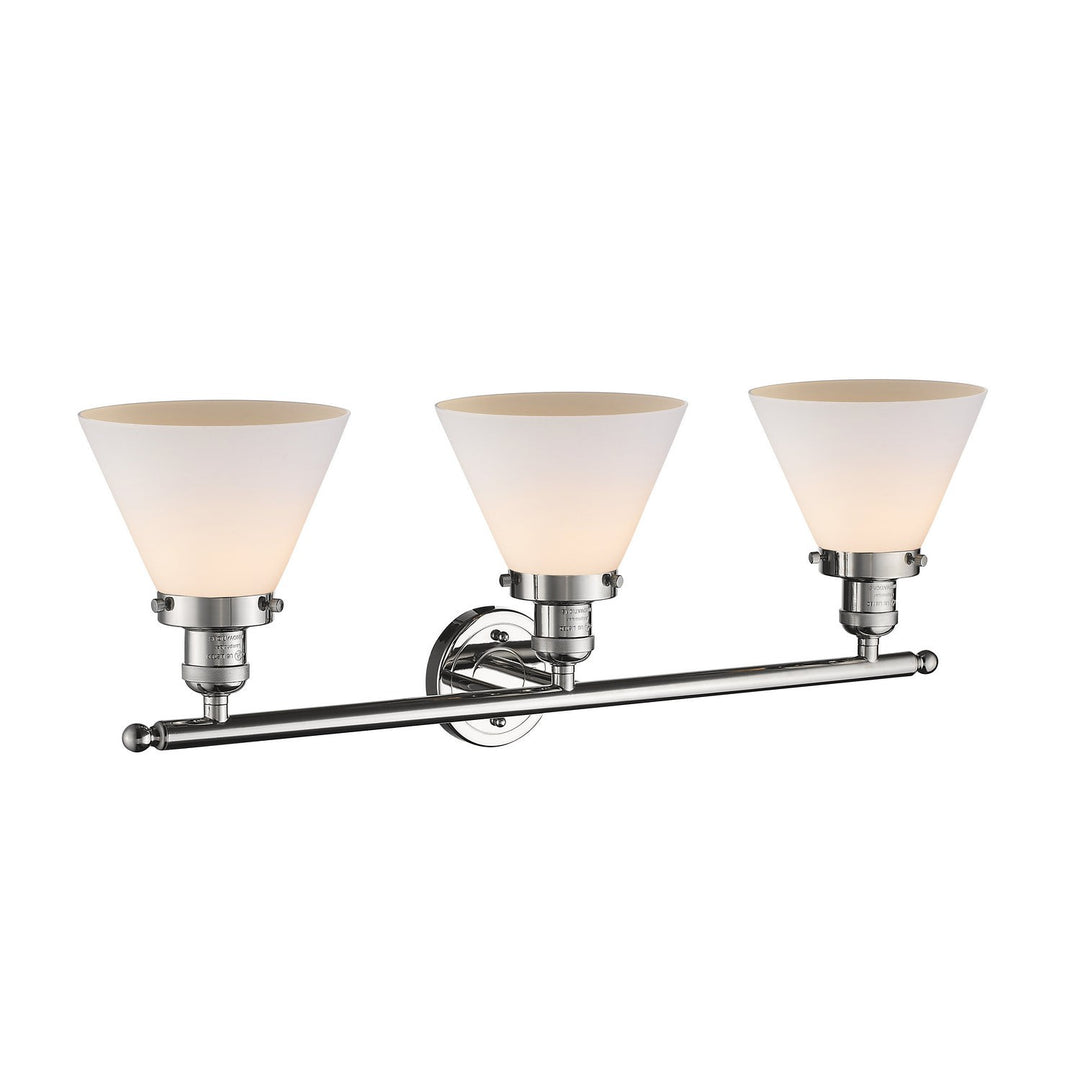 Innovations Franklin Restoration 205-PN-G41-LED Bath Vanity Light 32 in. wide - Polished Nickel