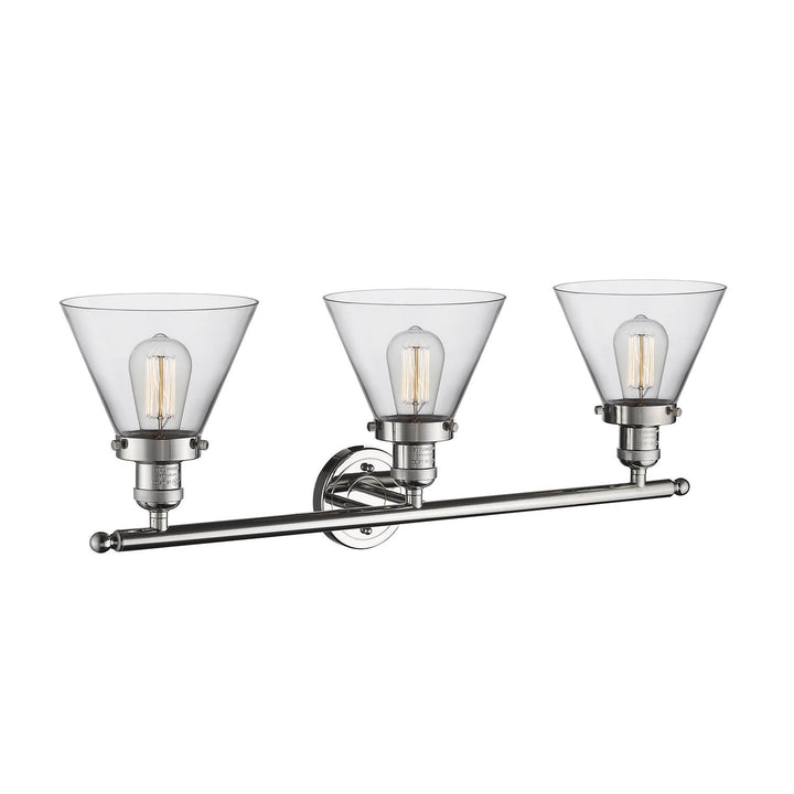 Innovations Franklin Restoration 205-PN-G42-LED Bath Vanity Light 32 in. wide - Polished Nickel