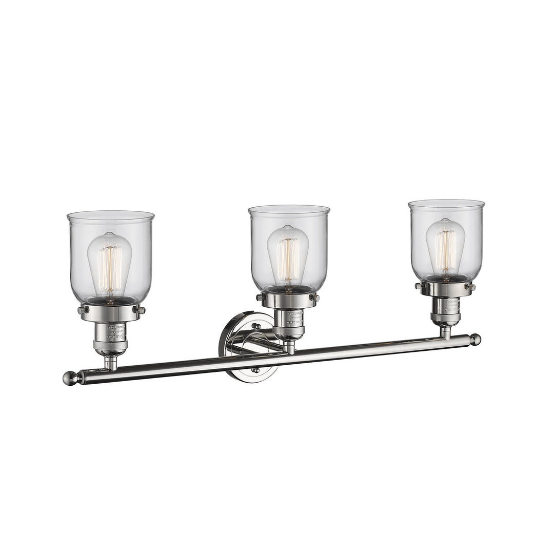 Innovations Franklin Restoration 205-PN-G52-LED Bath Vanity Light 30 in. wide - Polished Nickel