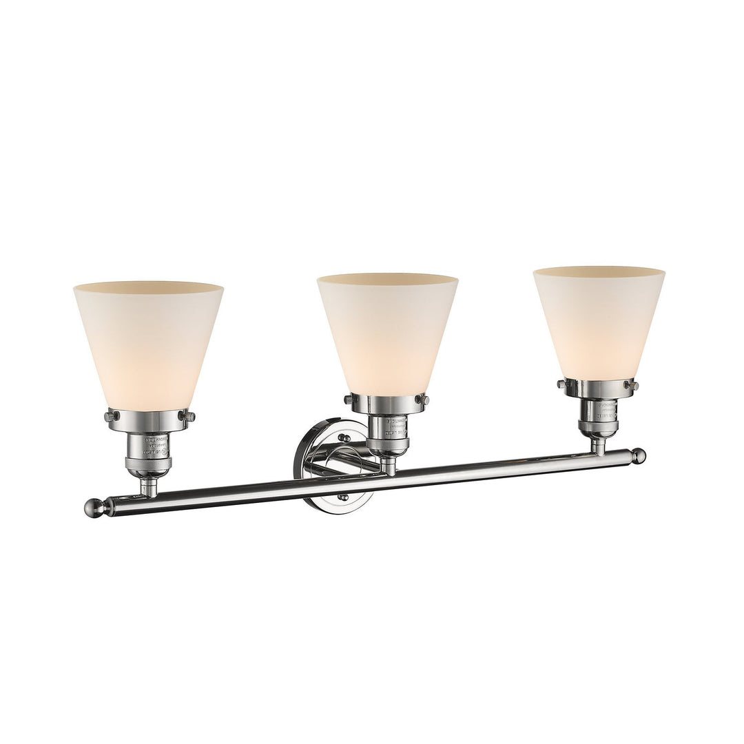 Innovations Franklin Restoration 205-PN-G61-LED Bath Vanity Light 30 in. wide - Polished Nickel