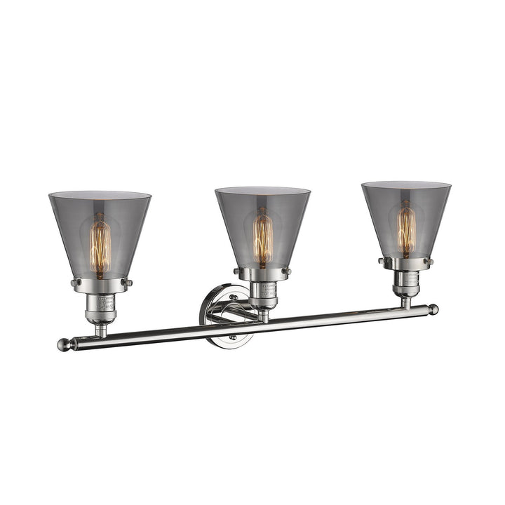 Innovations Franklin Restoration 205-PN-G63-LED Bath Vanity Light 30 in. wide - Polished Nickel