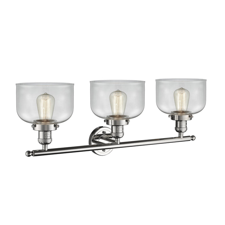 Innovations Franklin Restoration 205-PN-G72-LED Bath Vanity Light 32 in. wide - Polished Nickel