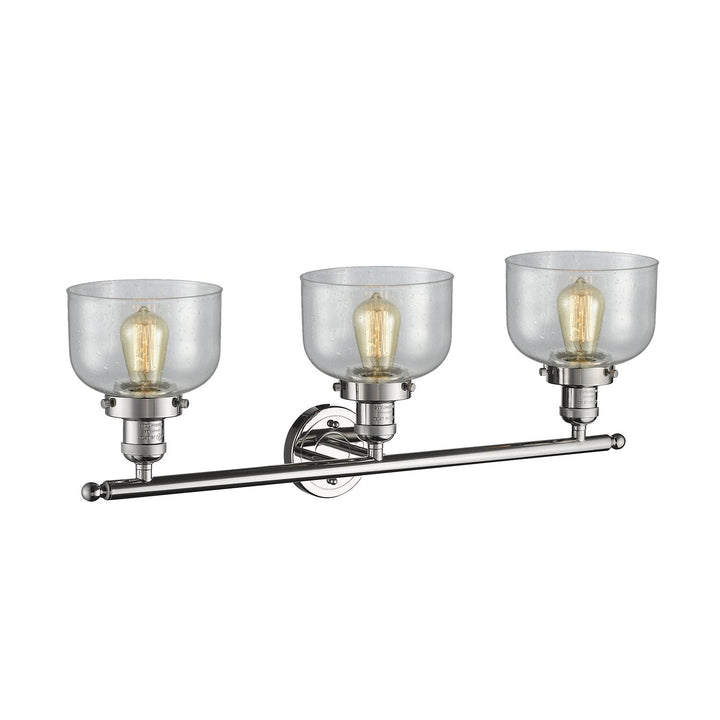 Innovations Franklin Restoration 205-PN-G74-LED Bath Vanity Light 32 in. wide - Polished Nickel