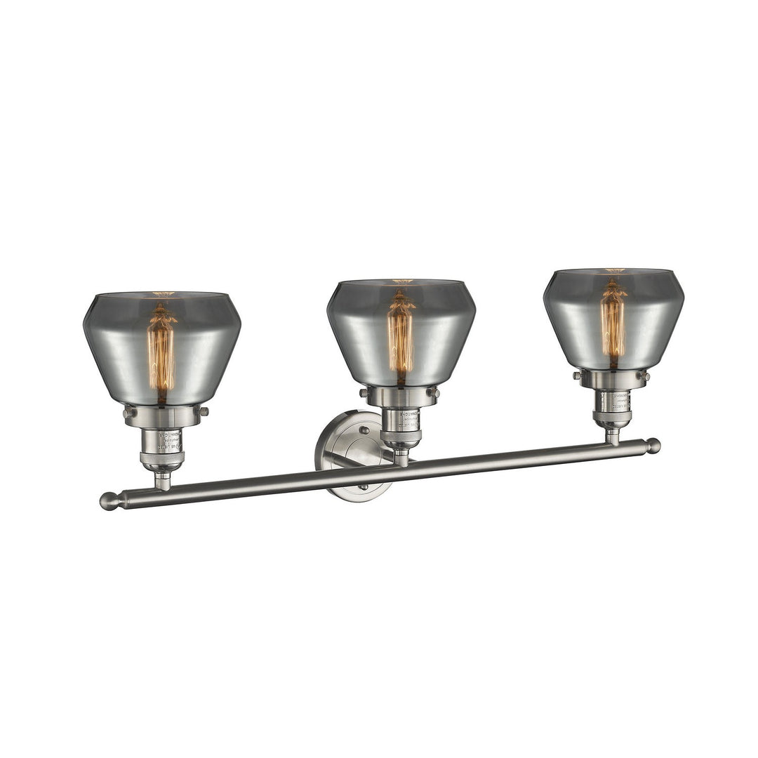 Innovations Franklin Restoration 205-SN-G173-LED Bath Vanity Light 30 in. wide - Brushed Satin Nickel