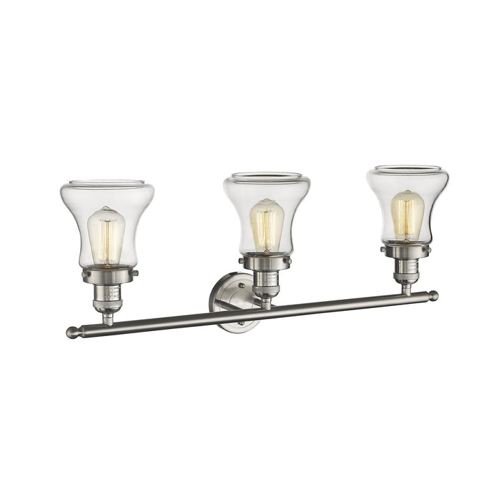 Innovations Franklin Restoration 205-SN-G192-LED Bath Vanity Light 30 in. wide - Brushed Satin Nickel