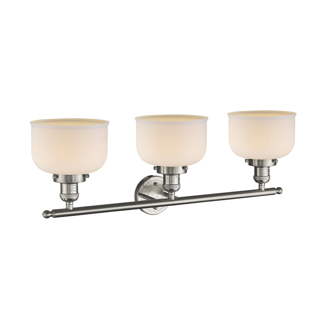 Innovations Franklin Restoration 205-SN-G71-LED Bath Vanity Light 32 in. wide - Brushed Satin Nickel
