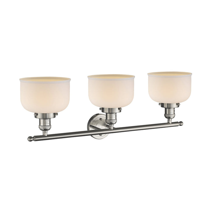 Innovations Franklin Restoration 205-SN-G71-LED Bath Vanity Light 32 in. wide - Brushed Satin Nickel