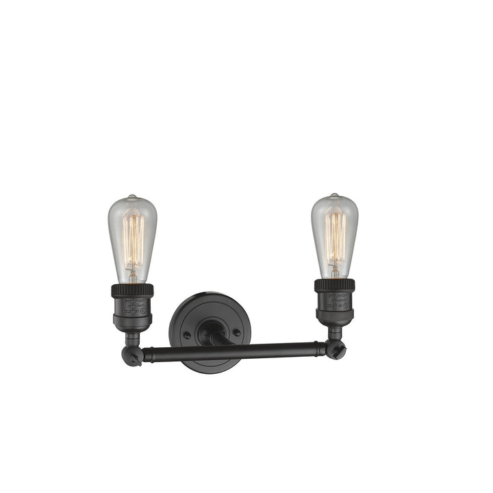 Innovations Franklin Restoration 208NH-OB Bath Vanity Light 11 in. wide - Oil Rubbed Bronze