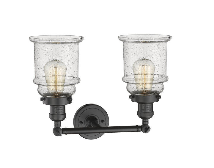 Innovations Franklin Restoration 208-OB-G184-LED Bath Vanity Light 17 in. wide - Oil Rubbed Bronze