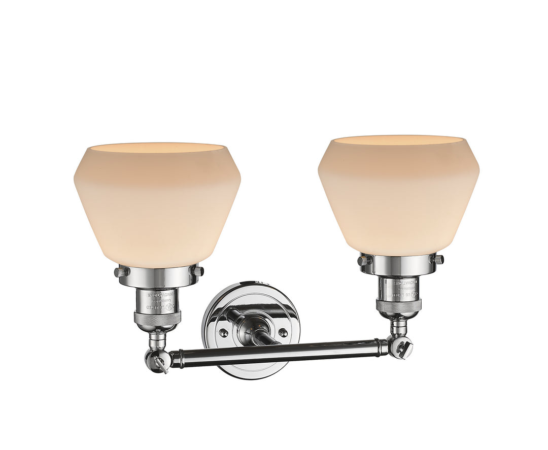 Innovations Franklin Restoration 208-PC-G171-LED Bath Vanity Light 17 in. wide - Polished Chrome