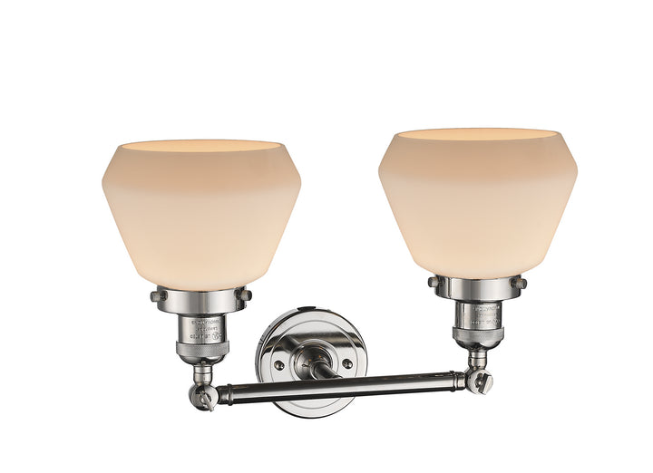 Innovations Franklin Restoration 208-PN-G171-LED Bath Vanity Light 17 in. wide - Polished Nickel