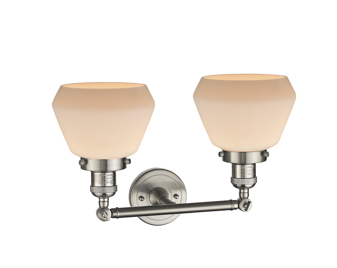 Innovations Franklin Restoration 208-SN-G171-LED Bath Vanity Light 17 in. wide - Brushed Satin Nickel