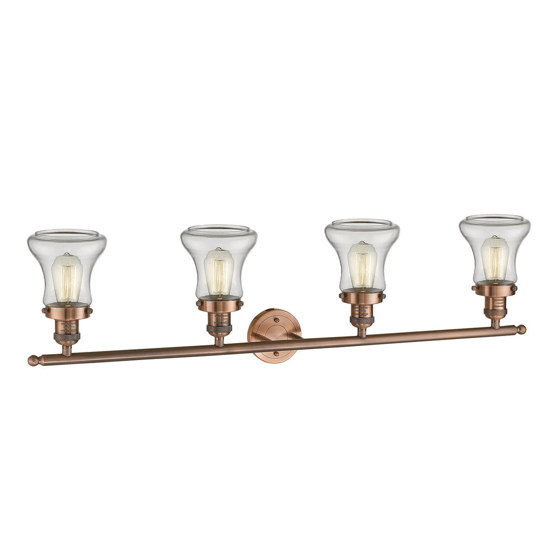 Innovations Franklin Restoration 215-AC-G192-LED Bath Vanity Light 43 in. wide - Antique Copper