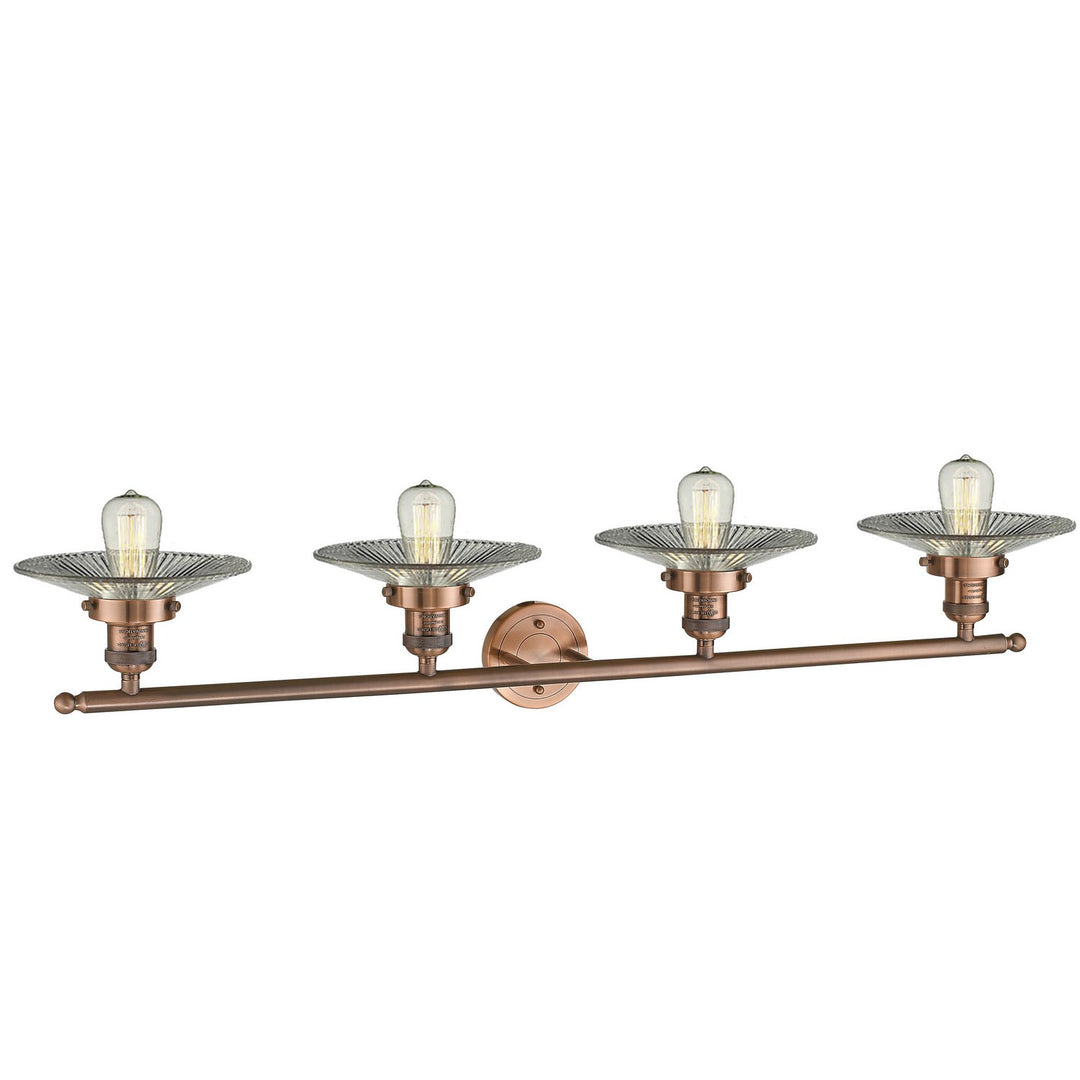 Innovations Franklin Restoration 215-AC-G2-LED Bath Vanity Light 45 in. wide - Antique Copper