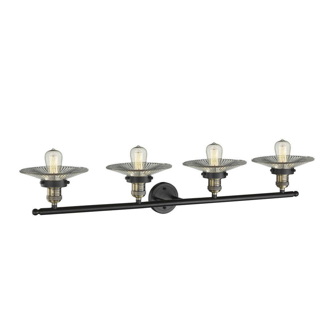 Innovations Franklin Restoration 215-BAB-G2 Bath Vanity Light 45 in. wide - Black Antique Brass