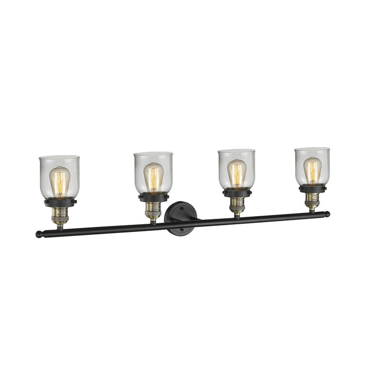 Innovations Franklin Restoration 215-BAB-G52 Bath Vanity Light 42 in. wide - Black Antique Brass