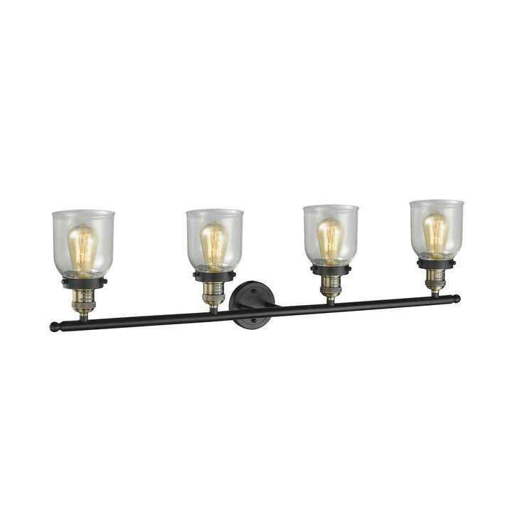 Innovations Franklin Restoration 215-BAB-G54 Bath Vanity Light 42 in. wide - Black Antique Brass