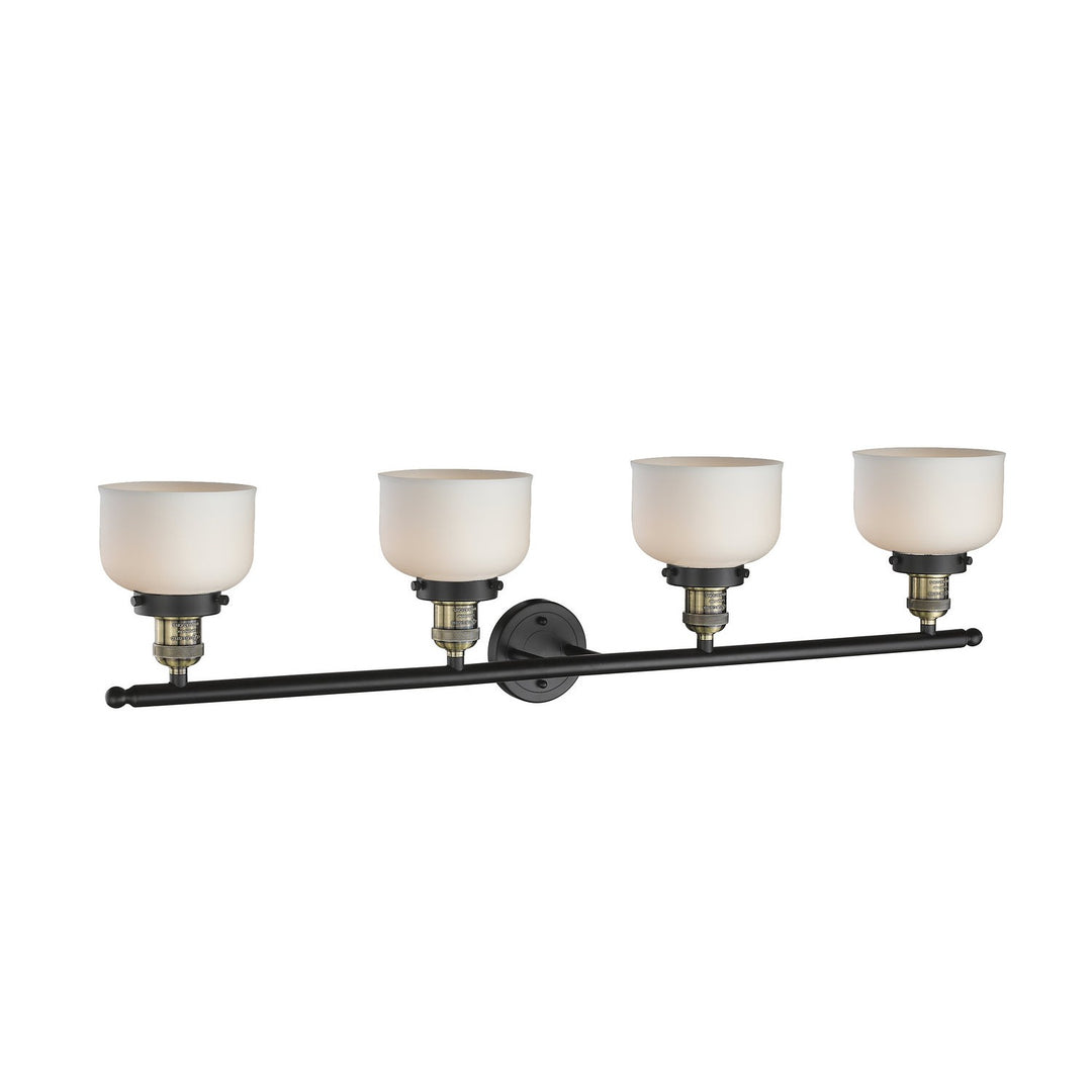 Innovations Franklin Restoration 215-BAB-G71-LED Bath Vanity Light 44 in. wide - Black Antique Brass