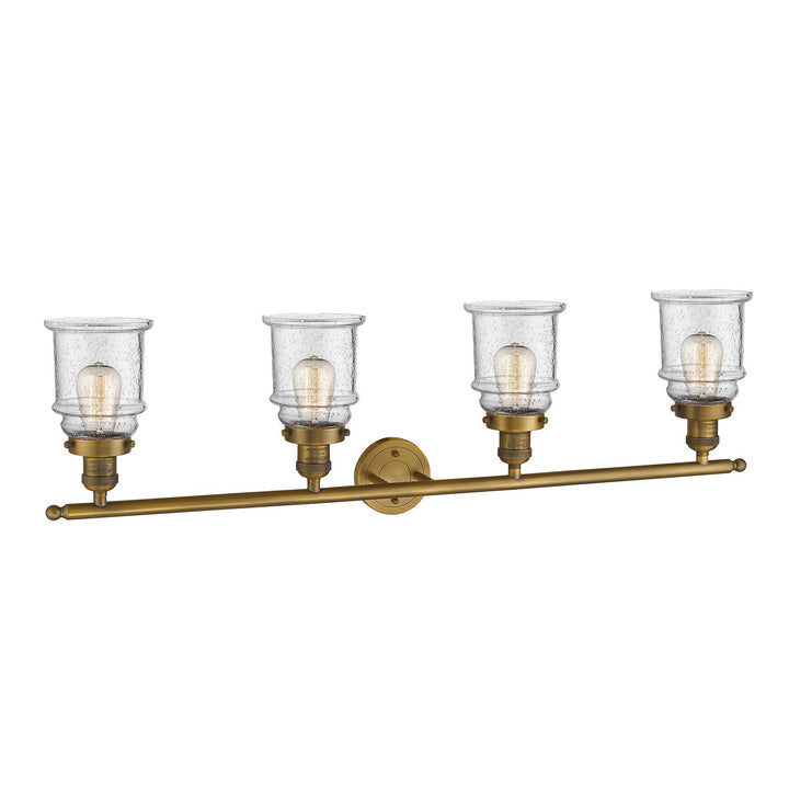 Innovations Franklin Restoration 215-BB-G184-LED Bath Vanity Light 42 in. wide - Brushed Brass